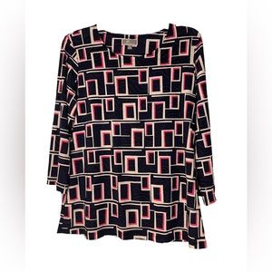JM Collection women’s top size M